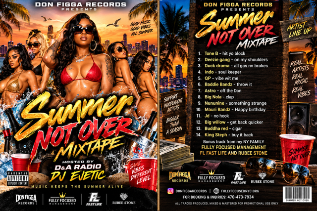 SUMMER NOT OVER MIXTAPE